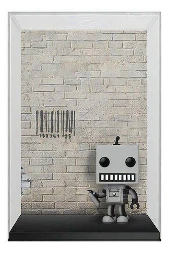 Capa Funko Pop Art Tagging Robot 02 Brandalizada