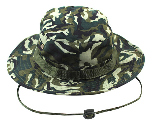 Xiaery Sombrero Boonie De Ala Ancha A La Moda, Camuflaje De