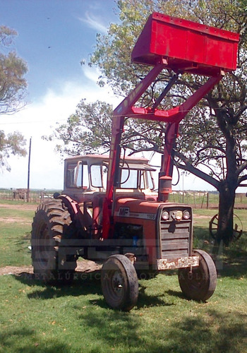 Pala Cargadora Frontal De 3 Cilindros P/ Tractor Hasta 70hp