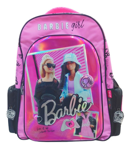 Mochila Espalda Barbie Relieve 18 Pulgadas Wabro