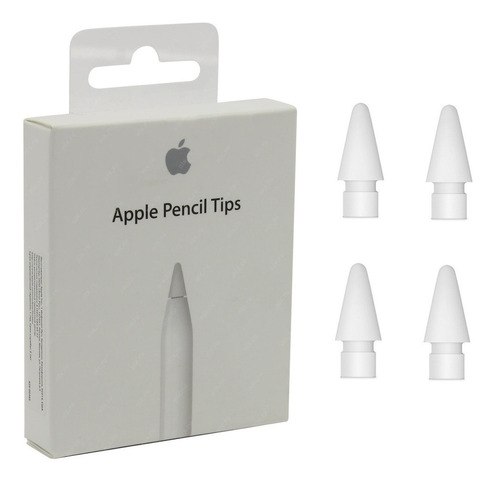 Apple Pencil Tips 4 Pack Original Sellado Stock Punta 1 Y 2