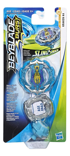 Beyblade Burst Turbo Slingshock Kraken K4 Single Battling Es