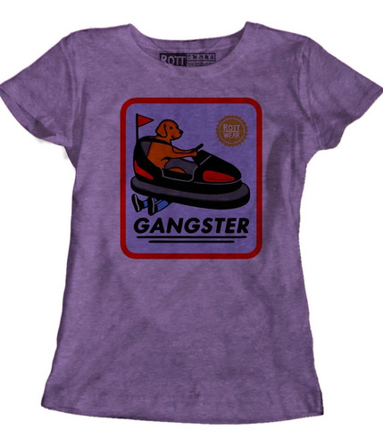 Perro Gangster Blusa Dama I Rott Wear 