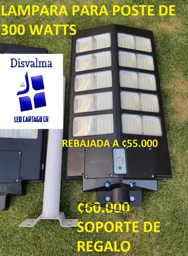 Lámpara Solar 600W - LEDXPRES Costa Rica