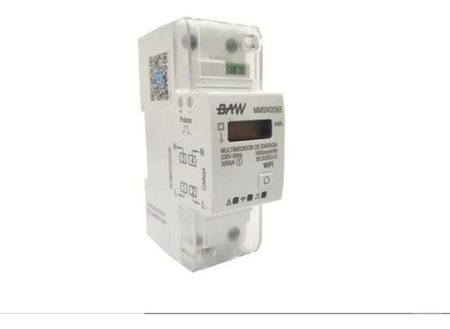 Multimedidor De Energía Wifi Consumo Kw/h Reseteable Smart
