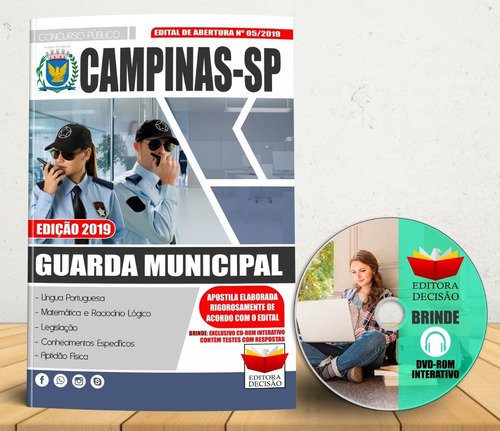 Concurso Campinas Sp Guarda Municipal Apostila 