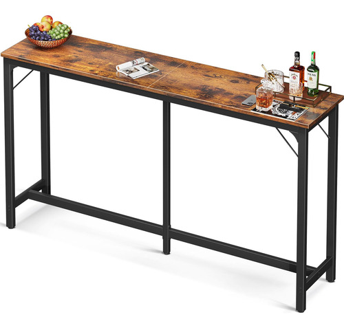 Mesa De Bar Rectangulares 180 Cm Con Patas Resistentes