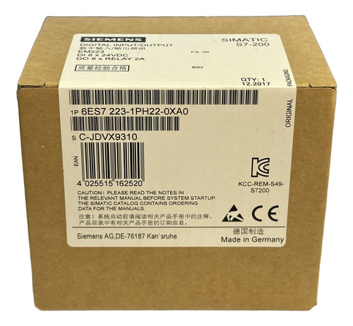 Siemens 6es7223-1ph22-0xa0 Simatic S7-200