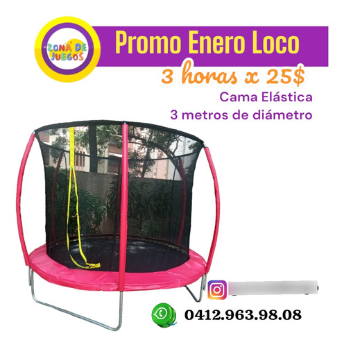 Alquiler De Cama Elástica O Trampolín 