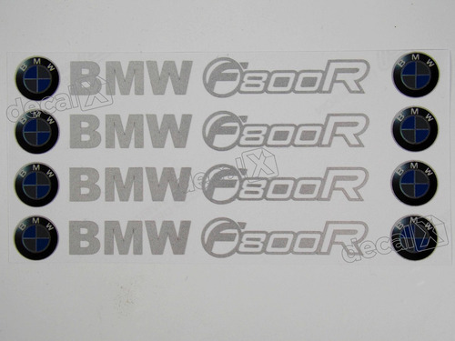 Adesivos Centro Roda Refletivo Moto Bmw F800r Rd2 Fgc