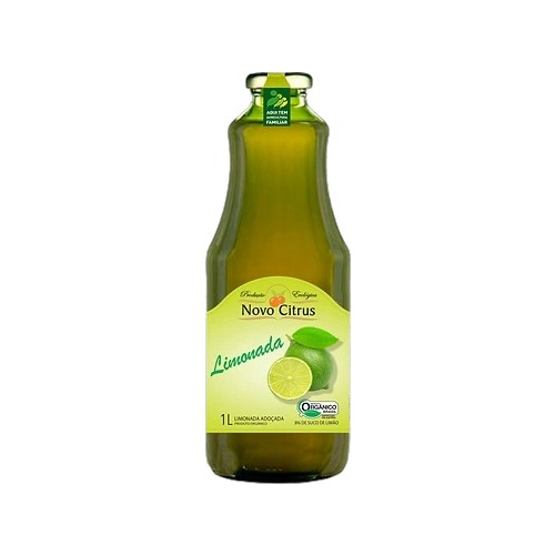 Limonada Orgânica Tropical Novo Citrus 1 Litro