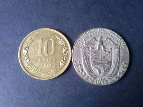 Moneda Panamá 1/4 De Balboa 1973 Níquel