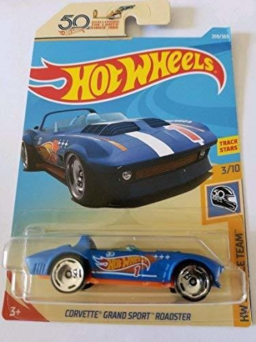 Hot Wheels 2018 Hw 50th Race Team 3/10 - Corvette 5w8na