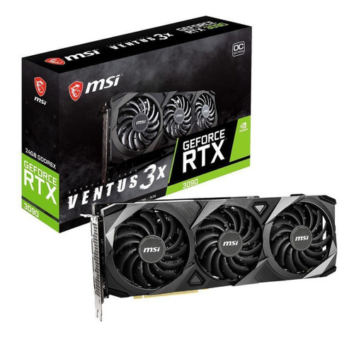 Msi Ventus Geforce Rtx 3090 24gb Gddr6x Tarjeta Video Usada