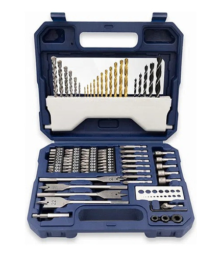 Set Kit Mechas Puntas Bremen 7726 Paleta Titanio 82pzs