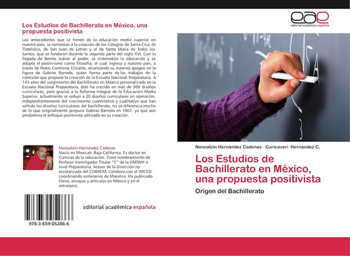 Libro: Los Estudios Bachillerato México, Una Propuesta
