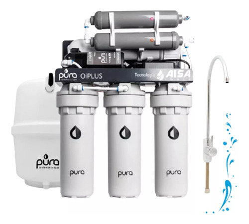 Filtro Purificador De Agua Osmosis Inversa 5 Etapas Con Bomb Blanco 220V