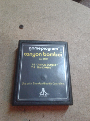 Cartucho Atari Canyon Bomber