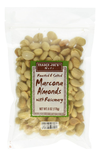 Trader Joe`s Almendras De Marcona Tostadas Y Saladas Con Rom