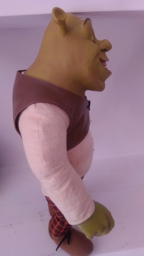 Muñeco Shrek Con Audios Y Etiqueta Mcfarlane 2001 38cm (Usado)