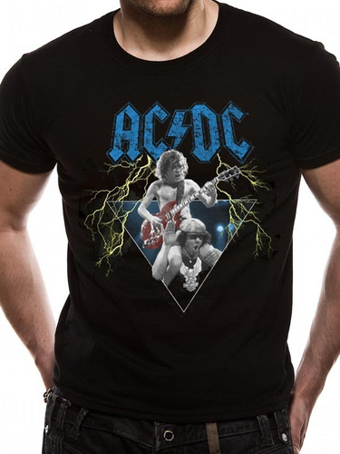 Remera T-shirt Oficial Ac/dc  Fan Store Mvd Merchandising