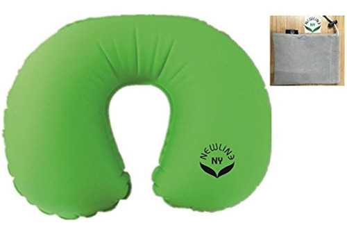 Newlineny Almohada Inflable Para El Cuello De Viaje De Tpu (