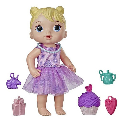 Muñeca Baby Alive Bebé Cumpleañera Fiesta Regalos 5sorpresas