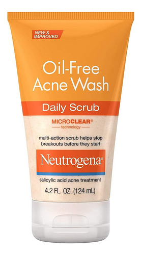 Neutrogena Exfoliante Diario Para El Acné De 4.2 Onzas (4..