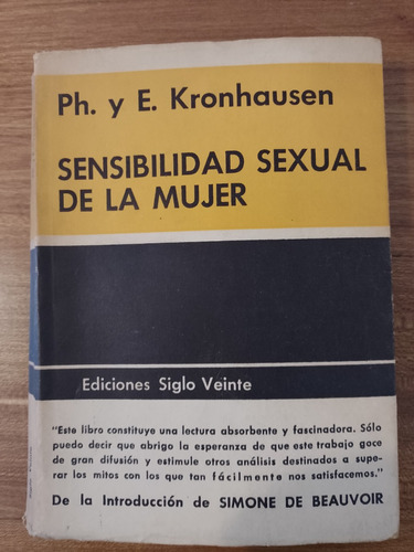 Sensibilidad Sexual De La Mujer - Phyllis Kronhausen