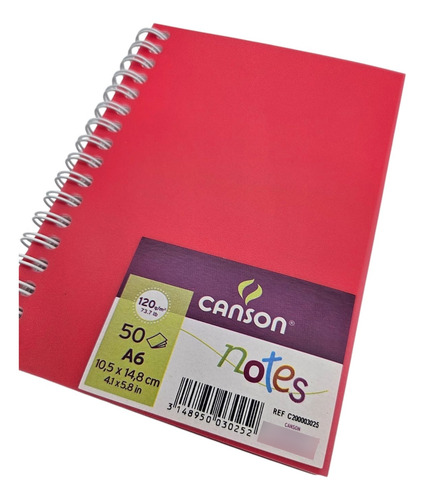 Canson Notes A6 (10,5 X 14,8cm) 120grs 50hjs