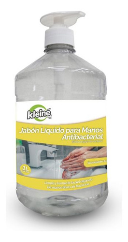 Jabón Manos Antibacterial Neutro Kleine X1 Litro