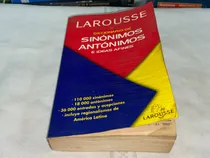 Comprar Diccionario De Sinonimos Y Antonimos - Larousse