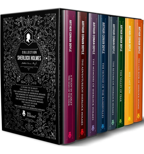 Pack Sherlock Holmes Complete Collection (8 Tomos)