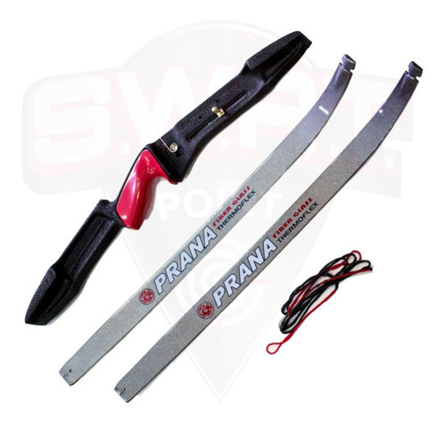 Arco Recurvo Profesional Prana Gold Medal + 3 Flechas - Cta