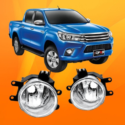 Farol Milha Auxiliar Hilux Sr Srv 2016 2017 2018 2019 2020