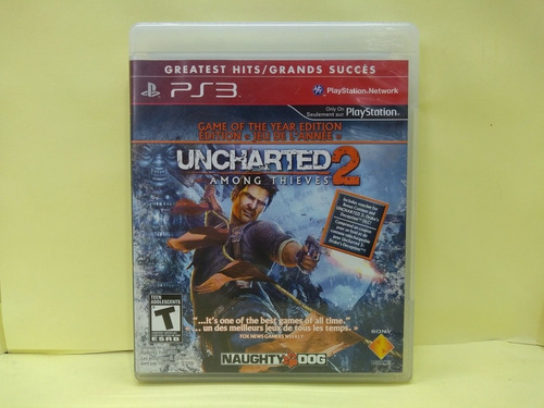Uncharted 2: Among Thieves Goty Edition Usado Completo.