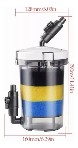 Para A De Filtro De Acuario Canister Para Pecera, Filtro