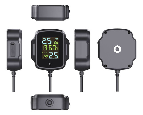 Monitor Presión Neumáticos Moto Con.sensores Externos Impe