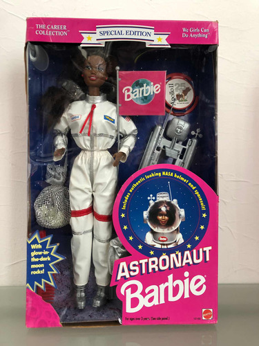 Barbie Astronauta Año 1995 Afroamericana En Caja