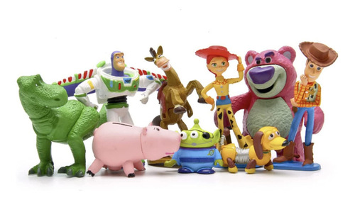 Juego De Figuras De Toy Story  9 Piezas De Decoración Para