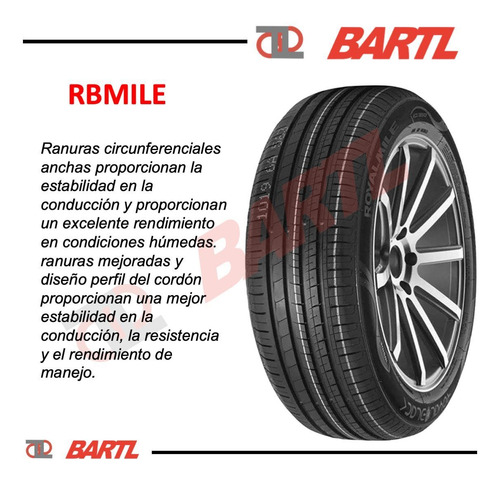 Cubierta 175/65/14 Bartl X4 Neumáticos