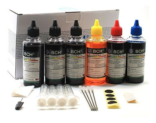 Bch Standard 600 Ml Kit De Recarga De Tinta Para Todas Las 