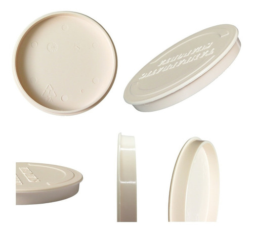 Tampa Cega Para Cano Pvc 100mm Tampão Cego Cap Kit Com 6
