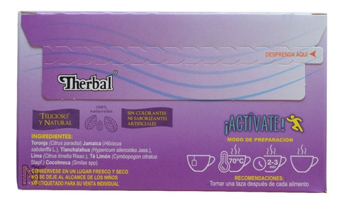 Imagen 3 de 5 de (3 Piezas) Té Samadhi Plus (25 Sobres) Therbal