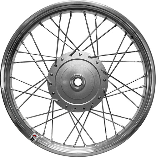 Par Roda Alumínio Polido Vpr Titan Fan 150 Start Raio Inox