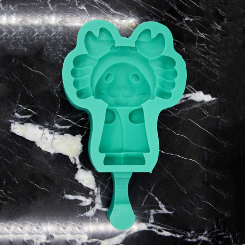 Molde Silicon Paleta Hielo Ternurin Niño Jaiba Cackepop
