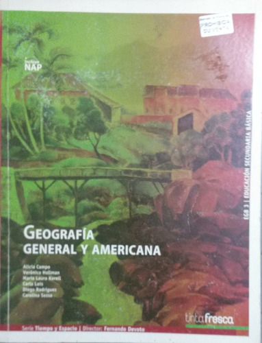 Geografía General Y Americana - Tinta Fresca