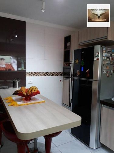 Imagem 18 de 30 de Sobrado Com 04 Suítes , 05 Vagas De Garagem ,churrasqueira , Piscina , Residencial À Venda, Dos Casa, São Bernardo Do Campo. - So0124