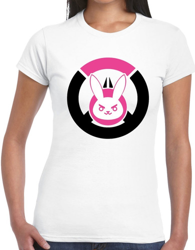 Playera Blusa D.va Overwatch Hana Song Videojuego Conejo