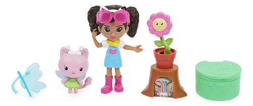 Gabby's Dollhouse Flowrific Garden Set 2 Figuras De Juguete